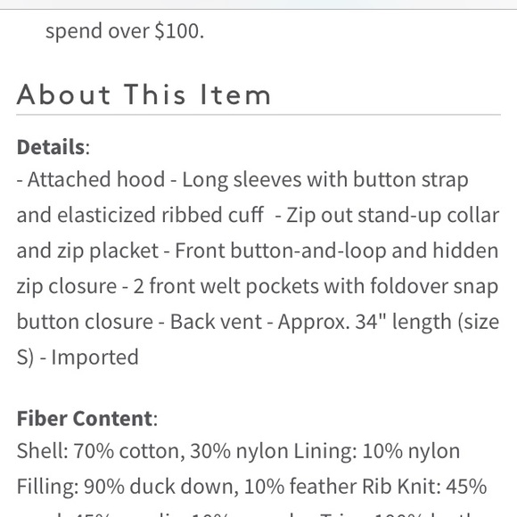 Mackage villa parka navy NWOT - Picture 4 of 8